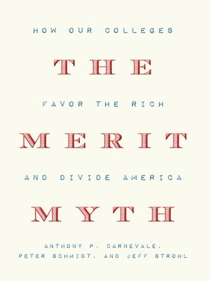cover image of The Merit Myth